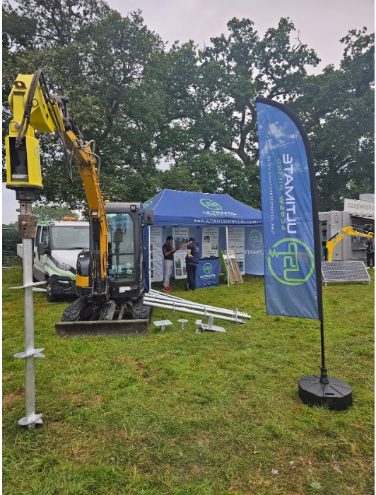 Ultimate Screw Piling exhibition stand