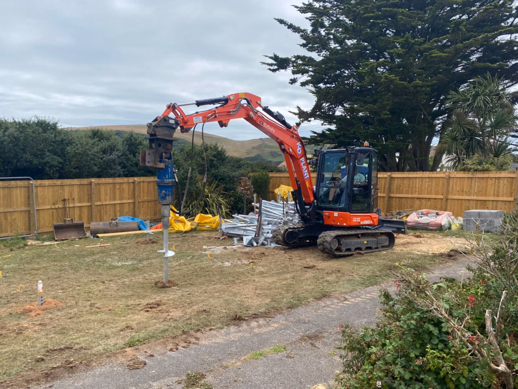 New Build in Devon by Ultimate Screw Piling
